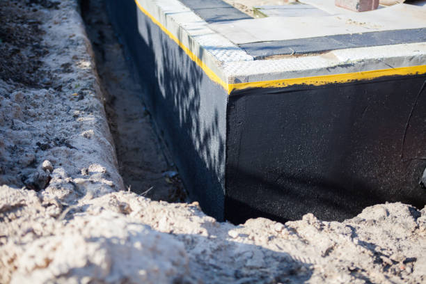 Professional Waterproofing technician working in Kimmell, IN